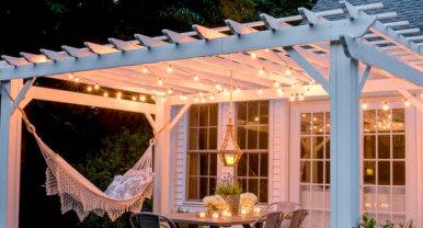 Adding Character: Beautiful French Country Pergola and Patio
